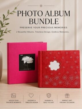 Pink Photo Album Bundle​​​​